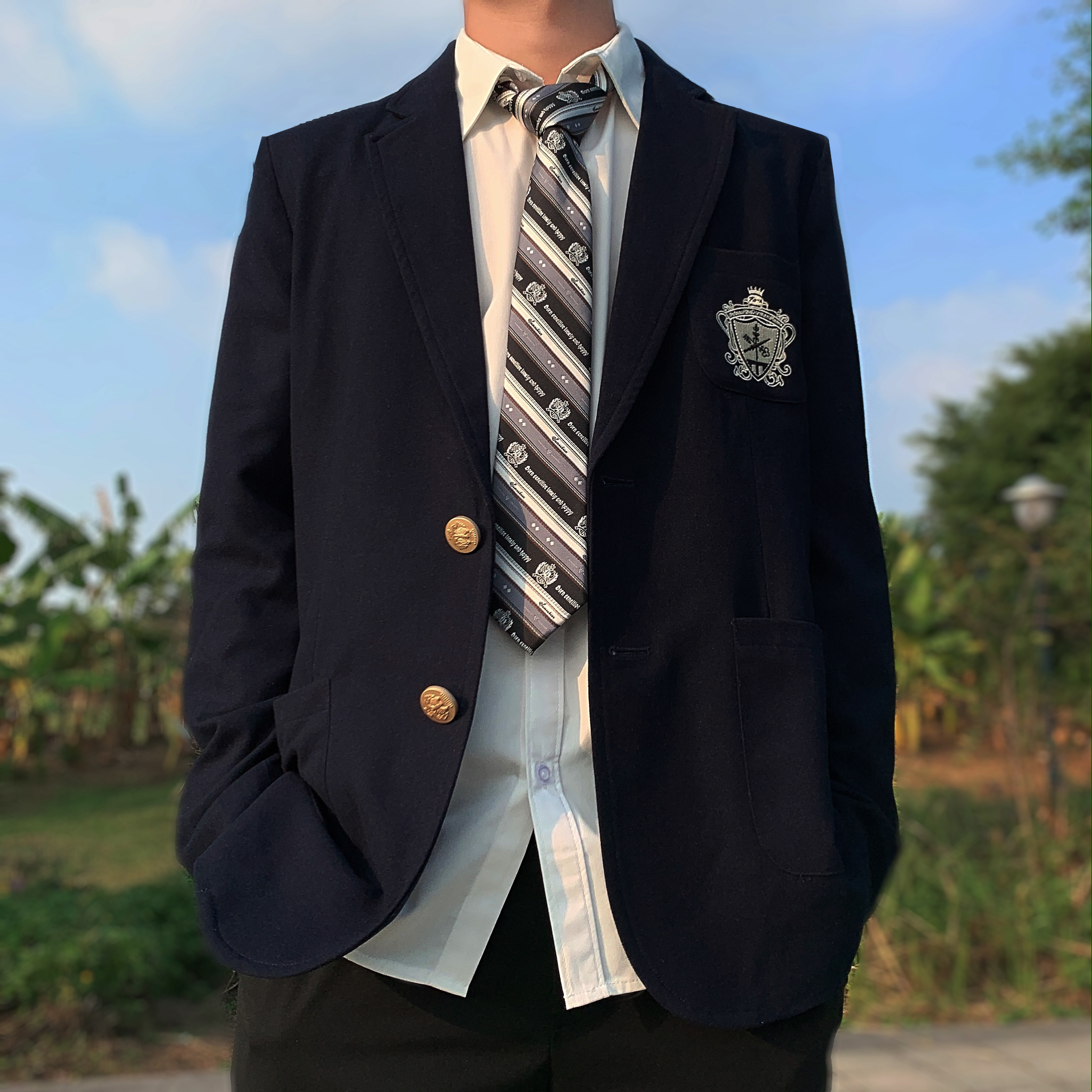 jk制服 东西 男生图片