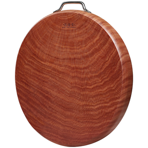 正宗铁树蚬木切菜板抗菌防霉家用实木整木越南铁木砧板案板菜板圆