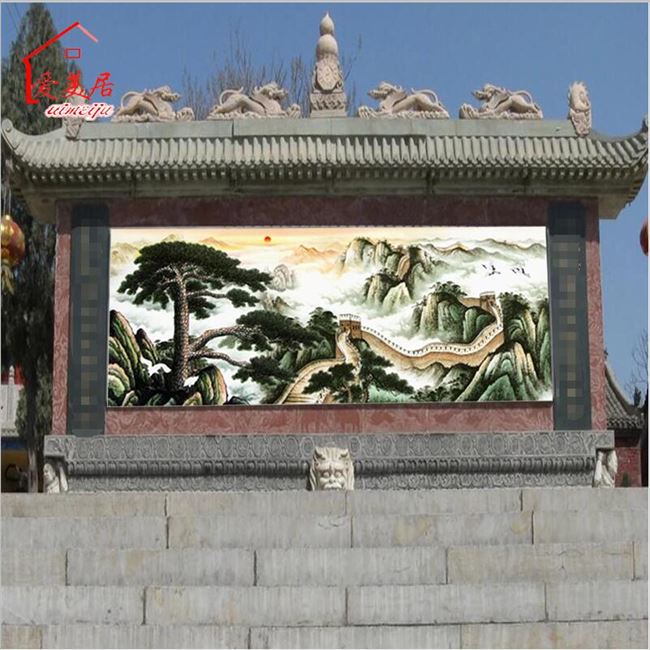 山水瓷砖室外图片
