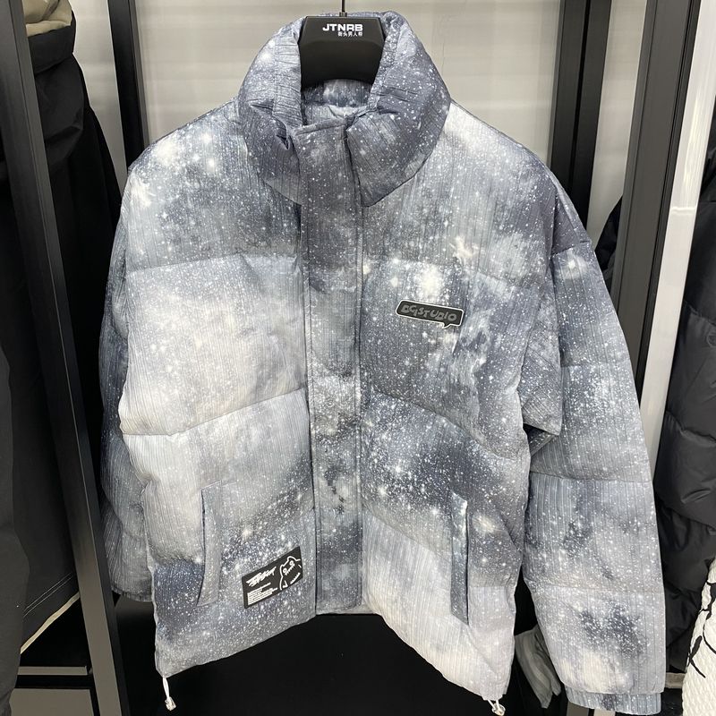 街头男人帮男装品牌专柜正品2022年冬季男装潮牌羽绒服ad2002263