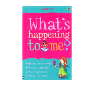 预售 英文原版 Usborne What's Happening to Me Girl 我的身体怎么了 女孩版 青春期成长指南 性教育绘本 儿童生理知识 尤斯伯恩