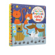 英文原版 Usborne Baby's very first Fingertrail Play book cats & dogs 小猫和小狗 尤斯伯恩 纸板翻翻绘本 启蒙洞洞书0-3岁