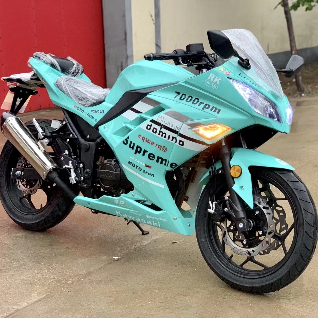 国四电喷小忍者v6跑车重机车400cc双缸水冷趴赛可上牌摩托车整车