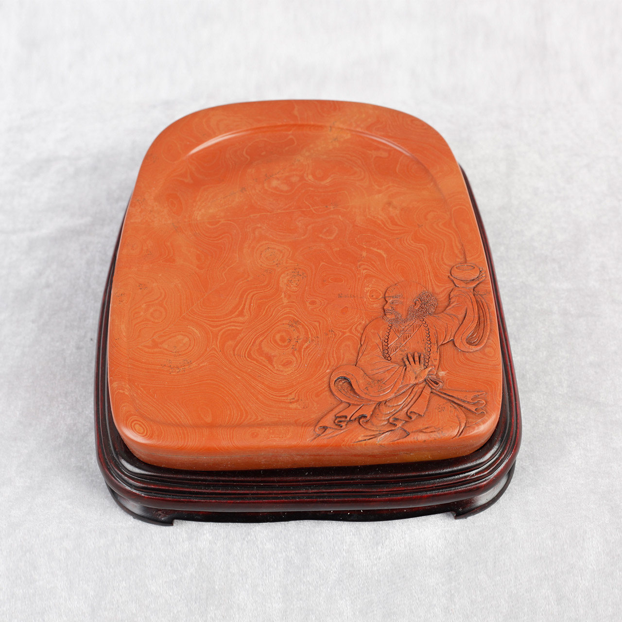 红丝砚《罗汉》 山东临朐老崖崮 hsy-0006