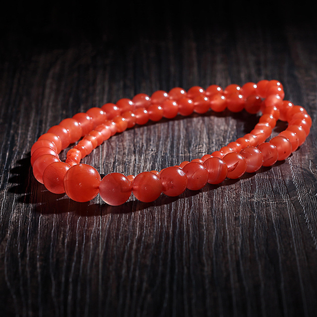 67.63g 天然凉山南红玛瑙 项链 n0040