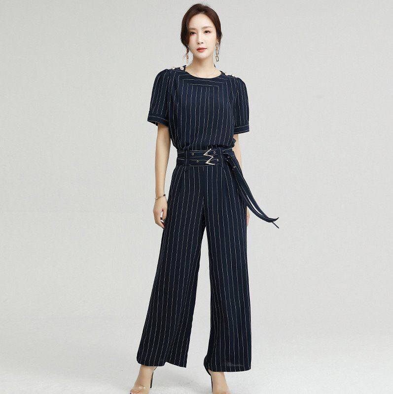 套装夏两件套裤装2021新款时尚品牌