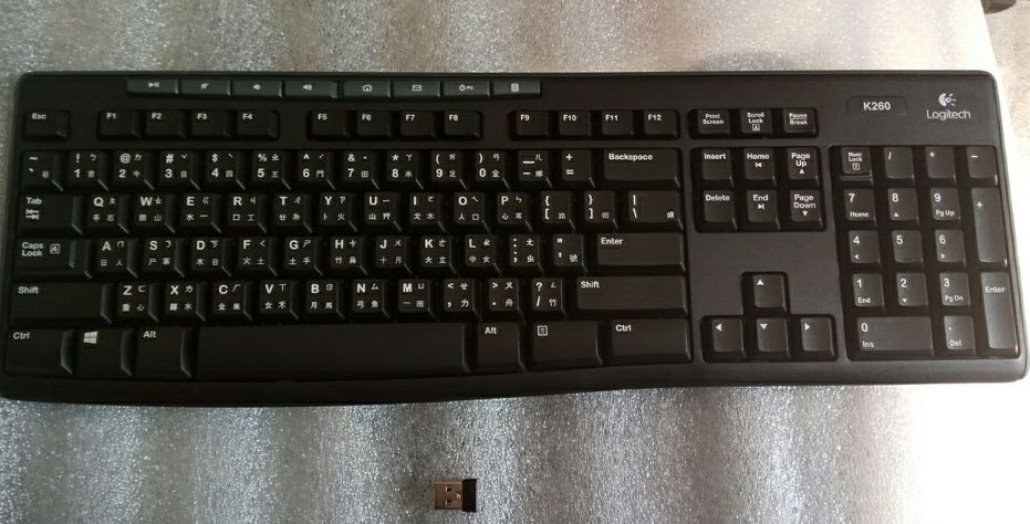 原装罗技mk260无线键盘 k260无线键盘（台版）+罗技K260小接收器
