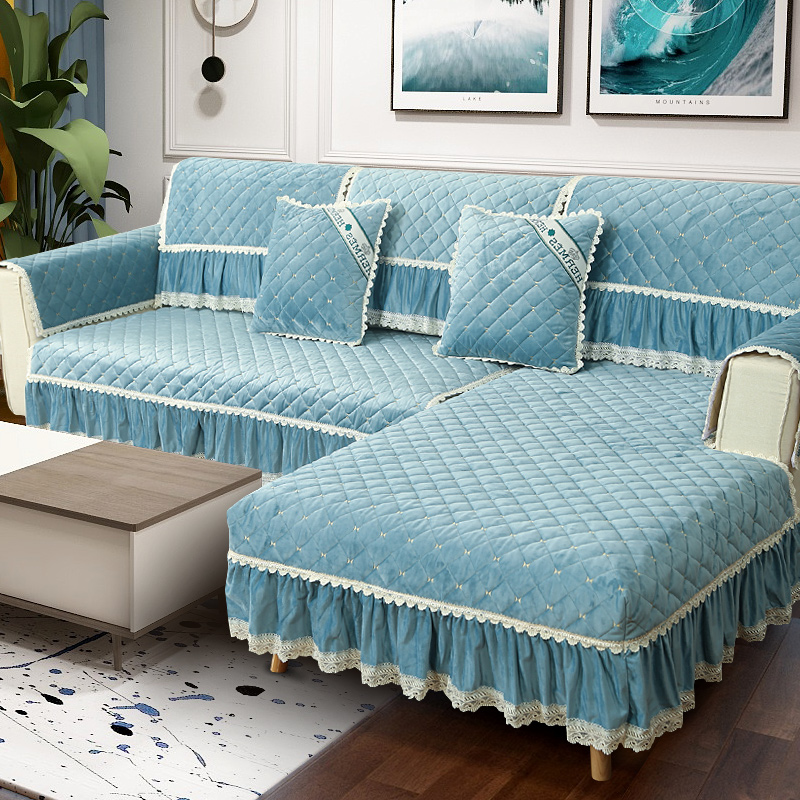 欧式沙发垫高档奢华防滑简约现代四季通用布艺沙发套全包万能定做
