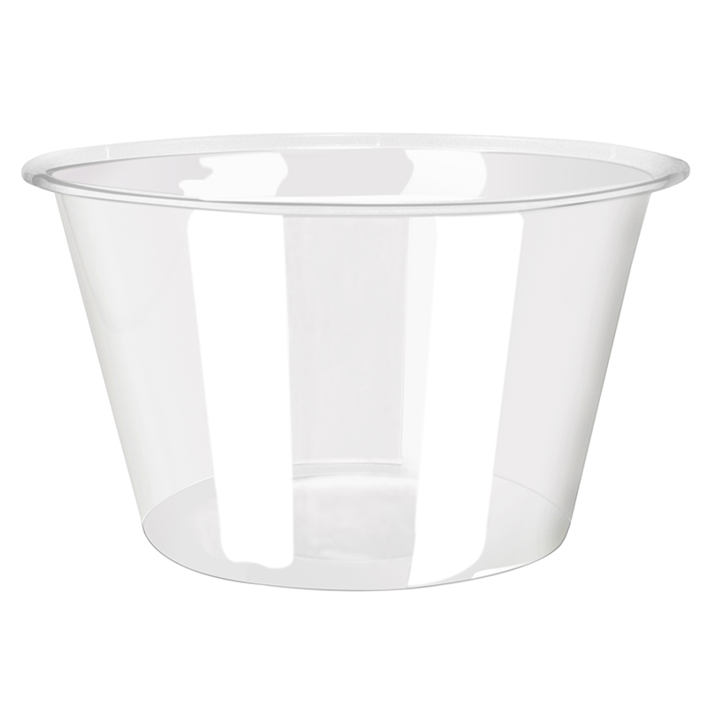 一次性餐盒1000ML圆形塑料外卖打包盒注塑加厚透明快餐盒汤碗带盖