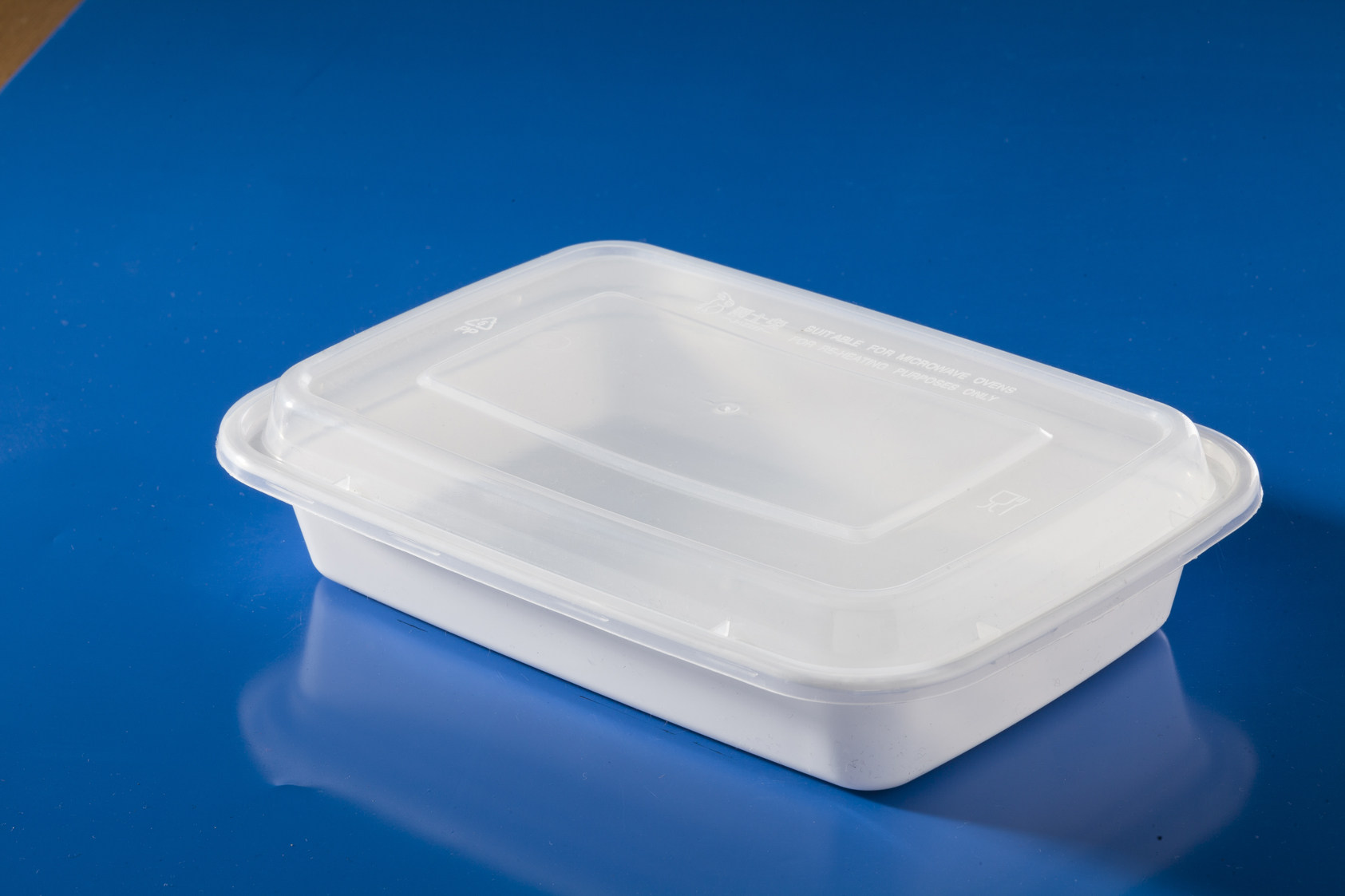 包邮一次性快餐盒美式餐具150套注塑长方形一次性餐盒