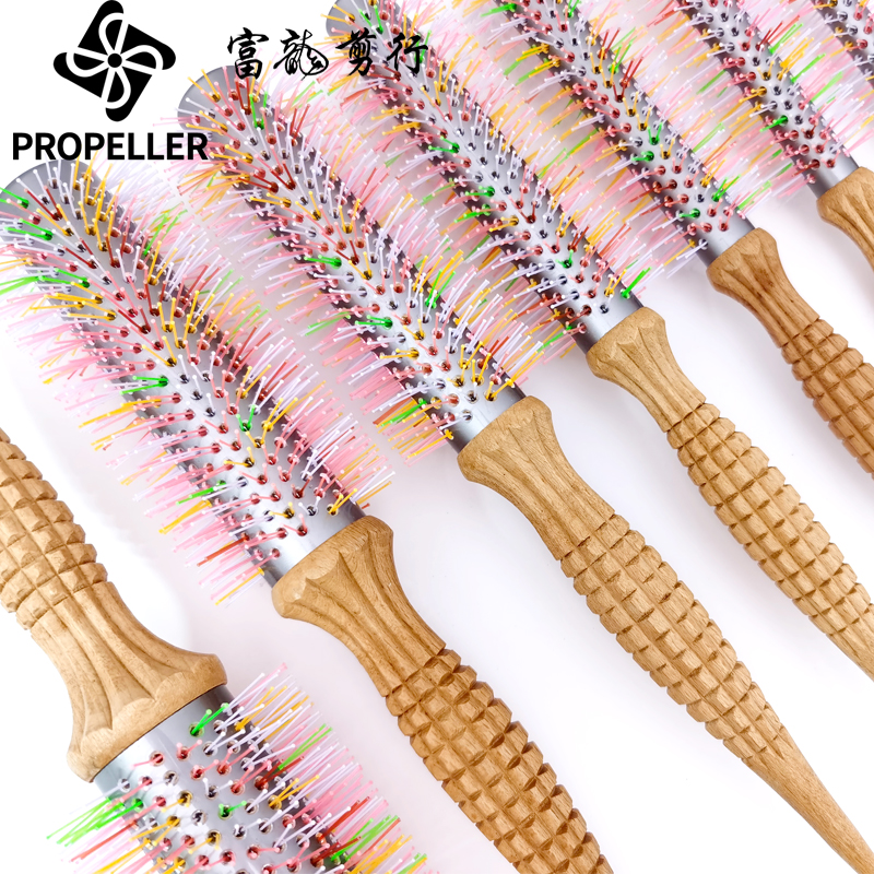 韩国泡泡梳PROPELLER推动者造型吹花彩虹旭日提拉发根吹卷弧度