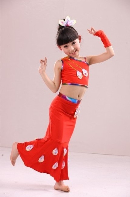 儿童民族服装少儿葫芦丝服雀之灵演出服孔雀舞服装女童傣族舞蹈服在类目 童装/婴儿装/亲子装, 儿童演出服中 - 来自Buy2taobao.com提供专业的淘宝代购服务