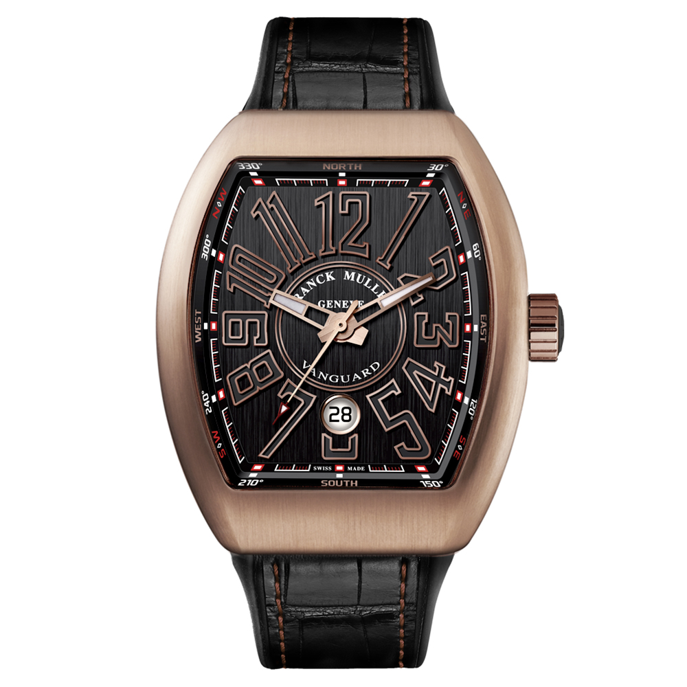 [9.9新]法兰克穆勒 18k玫瑰金 机械自动 男表