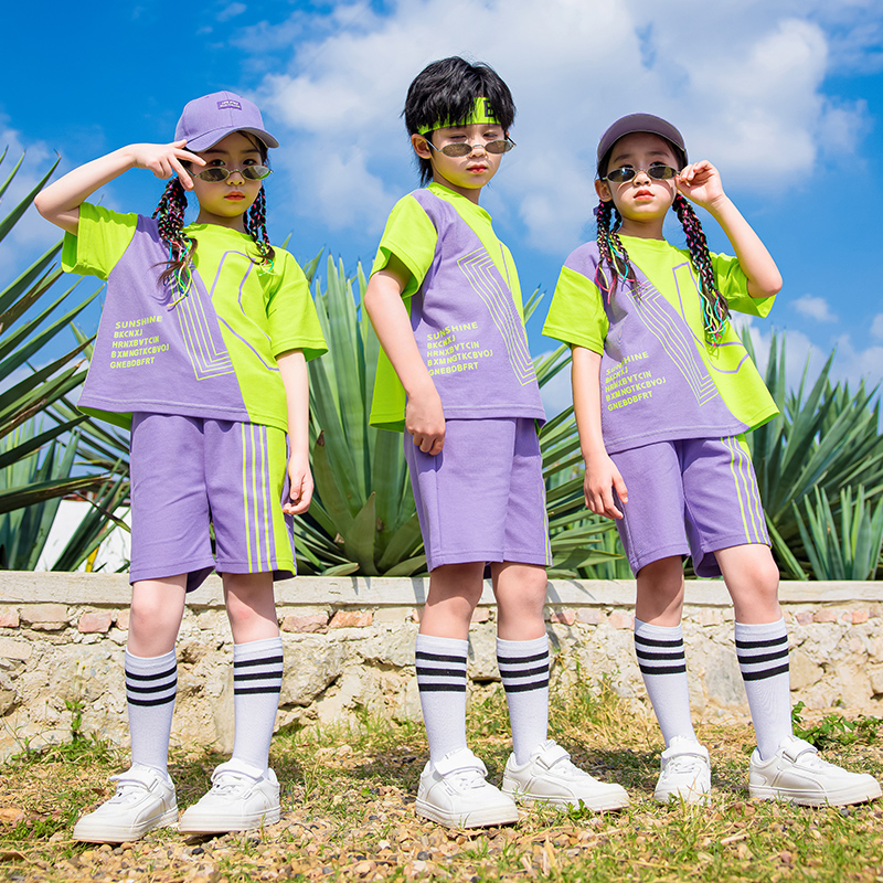 小学生校服夏季幼儿园园服六一儿童节班服套装演出服夏装运动会