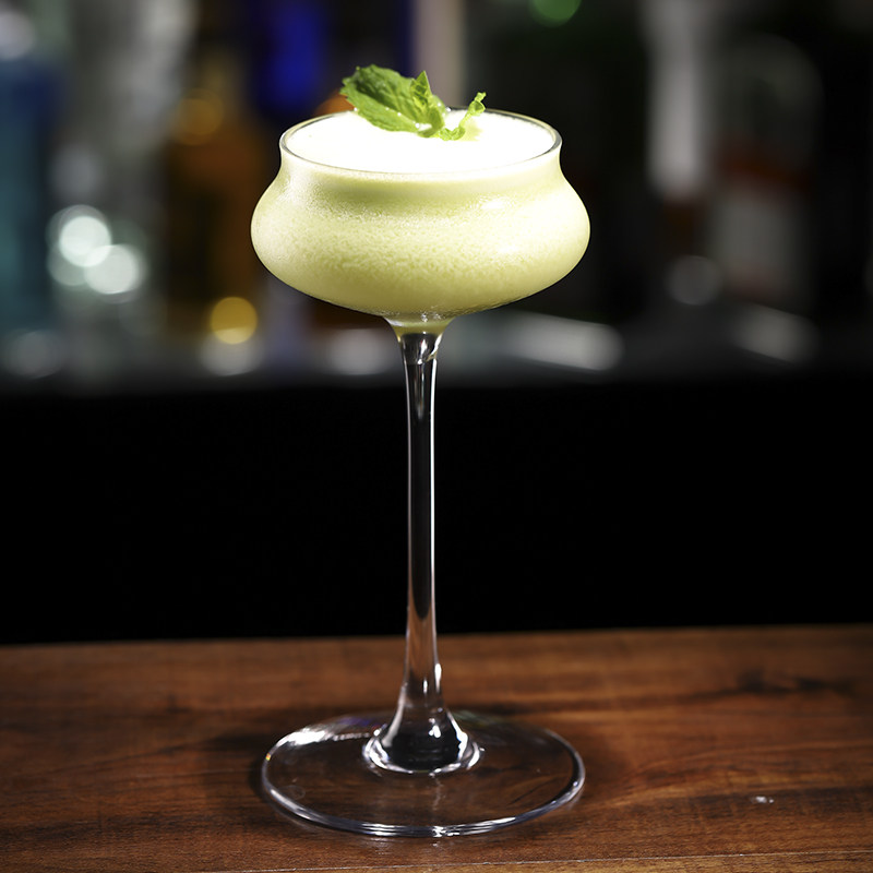 创意个性收口高脚鸡尾酒杯 马天尼杯 马提尼杯香槟杯酒吧专业酒杯