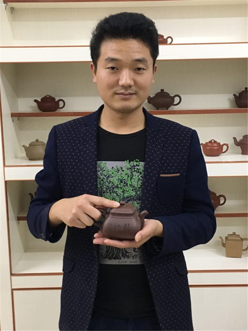 【四方玉露】陈永亮 全手工制作 助理工艺美术师 原矿紫泥
