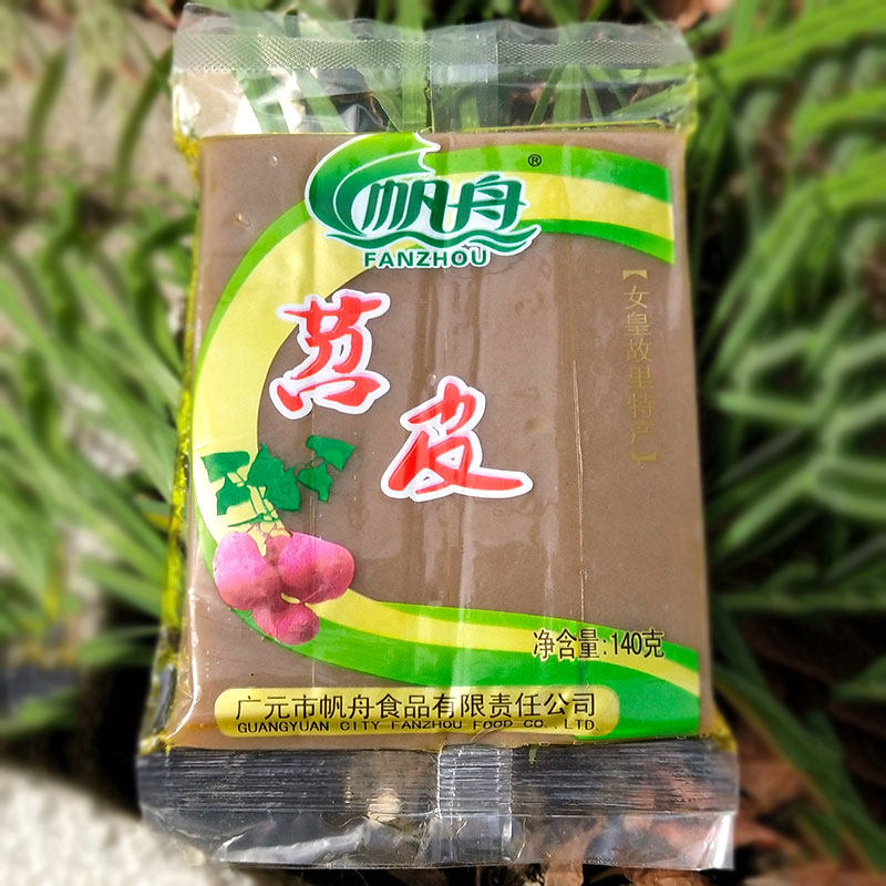 帆舟苕皮火锅店食材 140g*9袋重庆火锅芍皮烧烤鲜四川宽粉苕粉皮