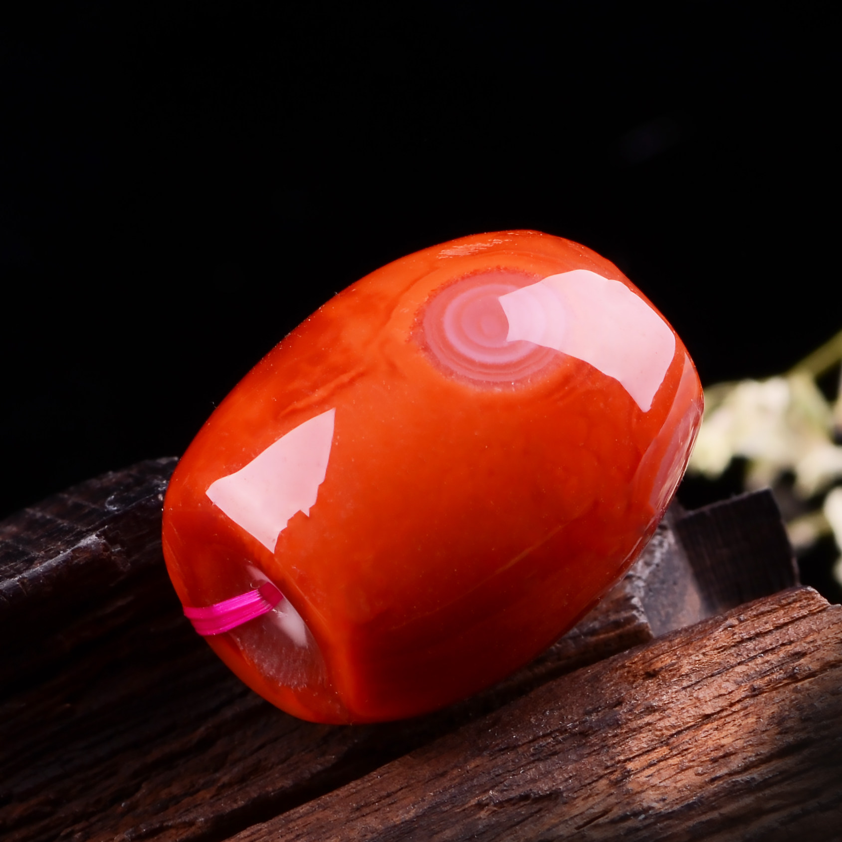 22.4g天然精品南红玛瑙 转运珠