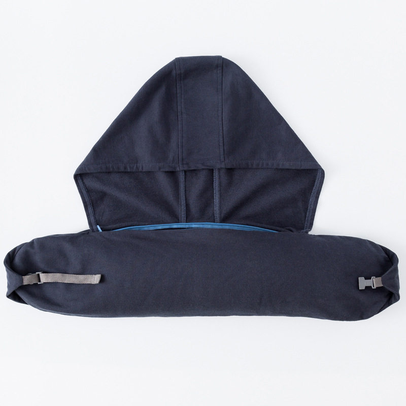 Buy Muji u shape pillow neck pillow shading and air travel by car with hood hooded ushaped neck