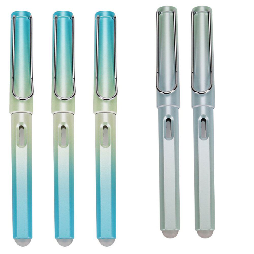 汉诺钢笔可擦学生专用换囊纯蓝钢笔