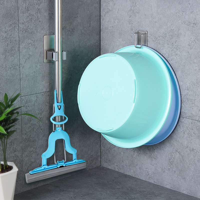 洗脸盆架不锈钢壁挂式挂钩面盆架子