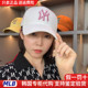韩国MLB帽子正品洋基队NY字母棒球帽硬顶刺绣遮阳大帽檐鸭舌帽