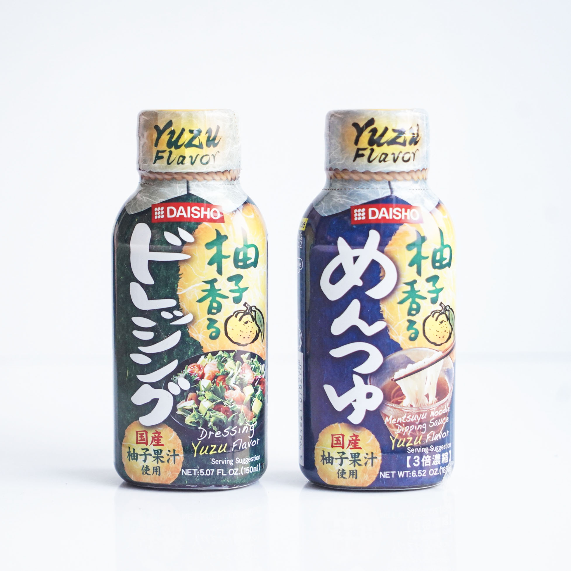 日本进口 大昌日式柚子味色拉酱/面汁蘸料酱汁调味料汁185ml