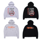 VLONE X FRAGMENT藤原浩闪电皓月灰黑橙帽衫卫衣王一博同款宽松