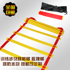 足球训练装备软梯/绳梯学生步伐训练速度灵敏能量敏捷跳栏跳格梯