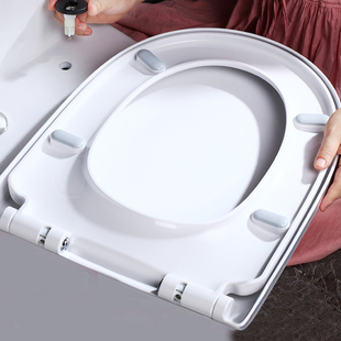 九牧马桶盖坐便盖子母家通用卫生间脲醛加厚老式坐垫圈厕所板配件