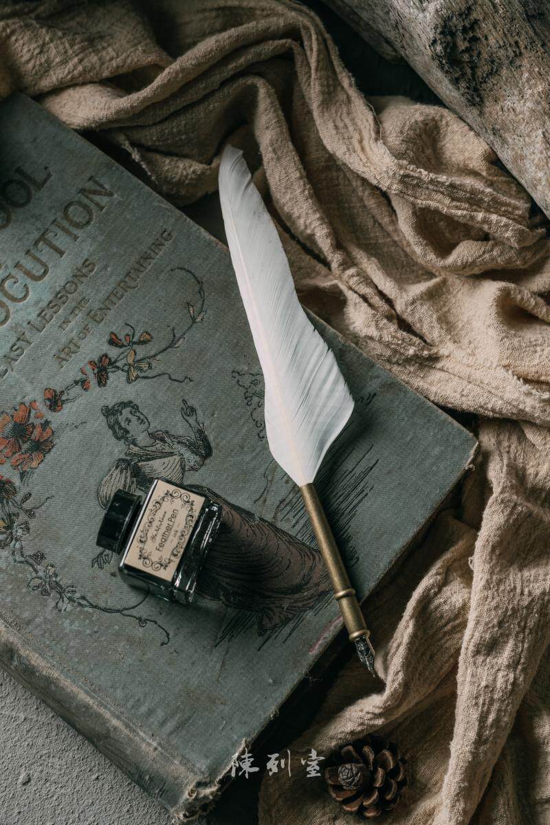 特价欧式复古羽毛笔