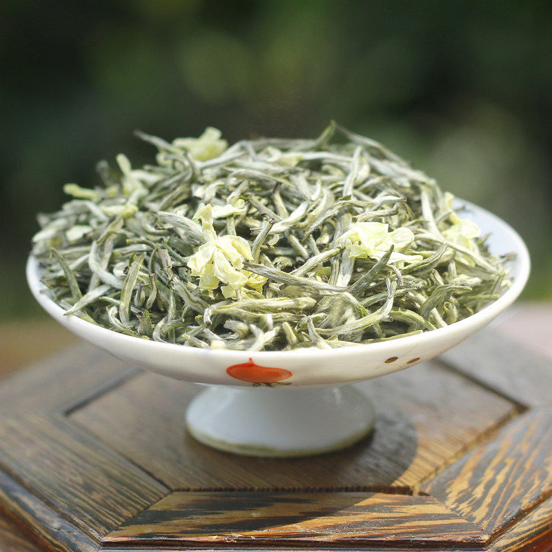 2021新茶兰雪特级浓香型茉莉花茶叶正宗四川飘雪银针大白毫50g