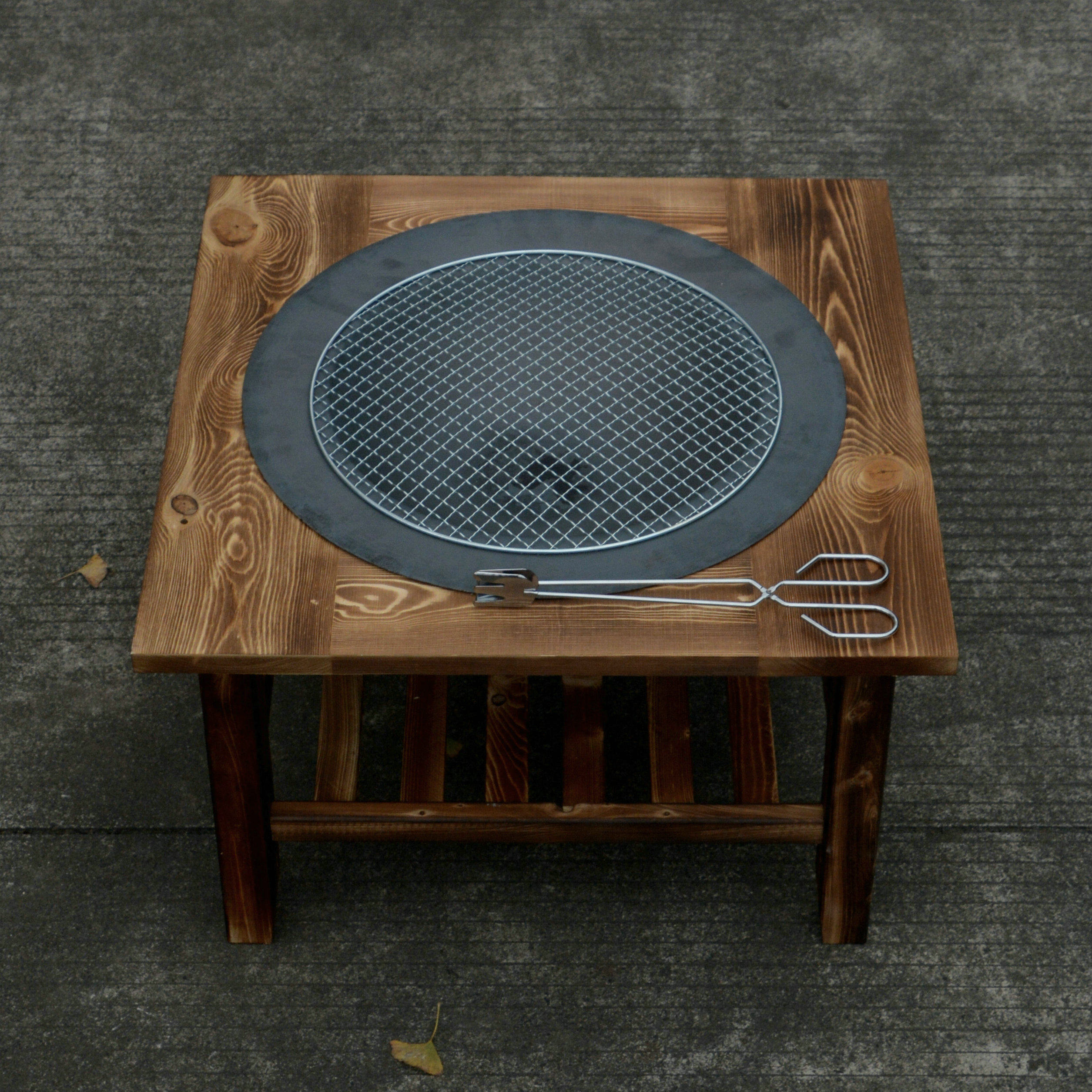 炭火户外庭院烤火炉取暖器家用罩套烧炭小型烧炭烤网火盆炉子煮茶