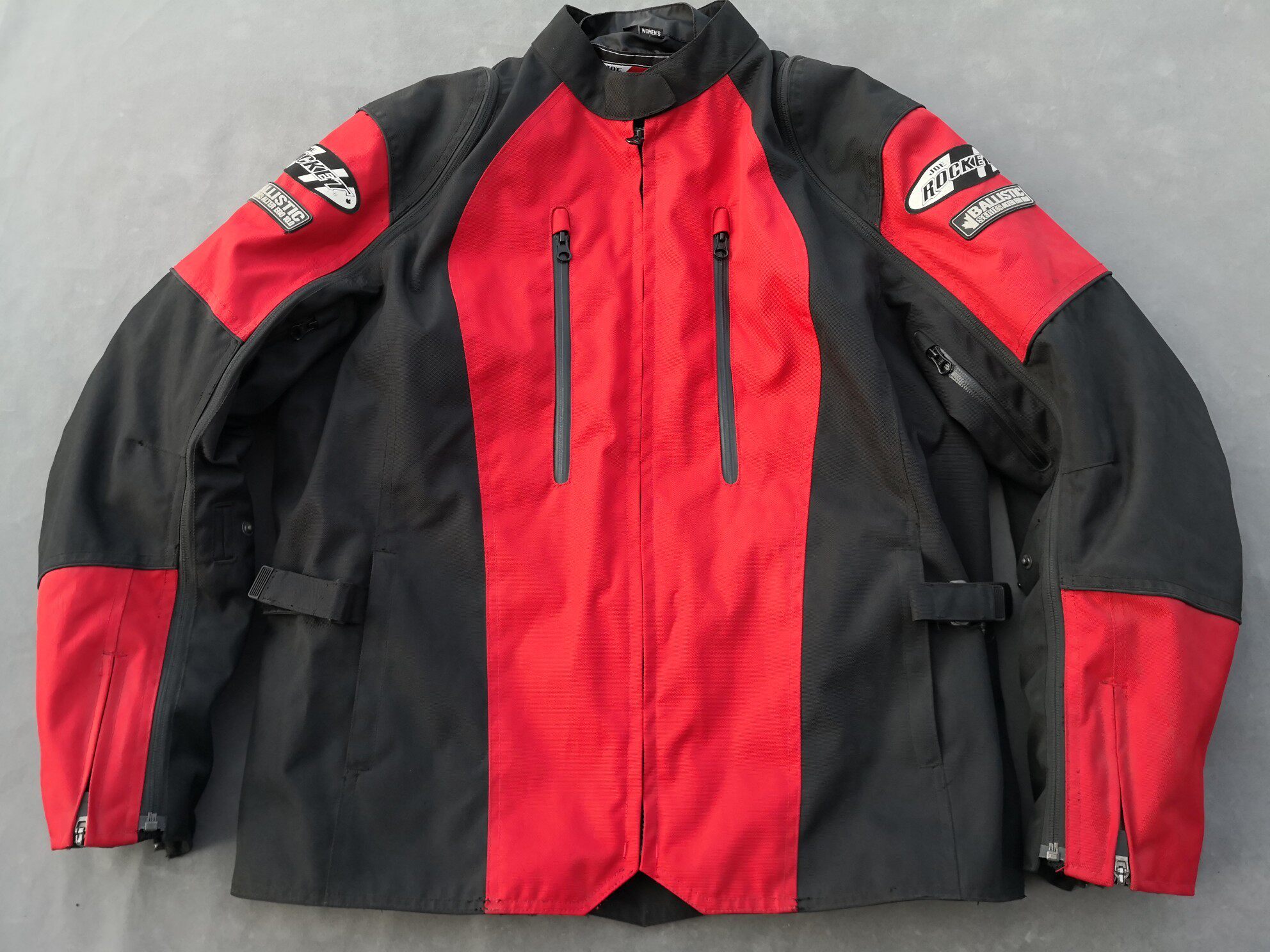 外贸出口-美国火箭-多功能组合骑行服防摔服四季防风防水赛车服