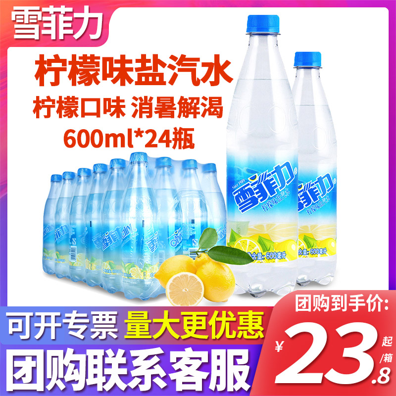 可口可乐雪菲力盐汽水600ml*2