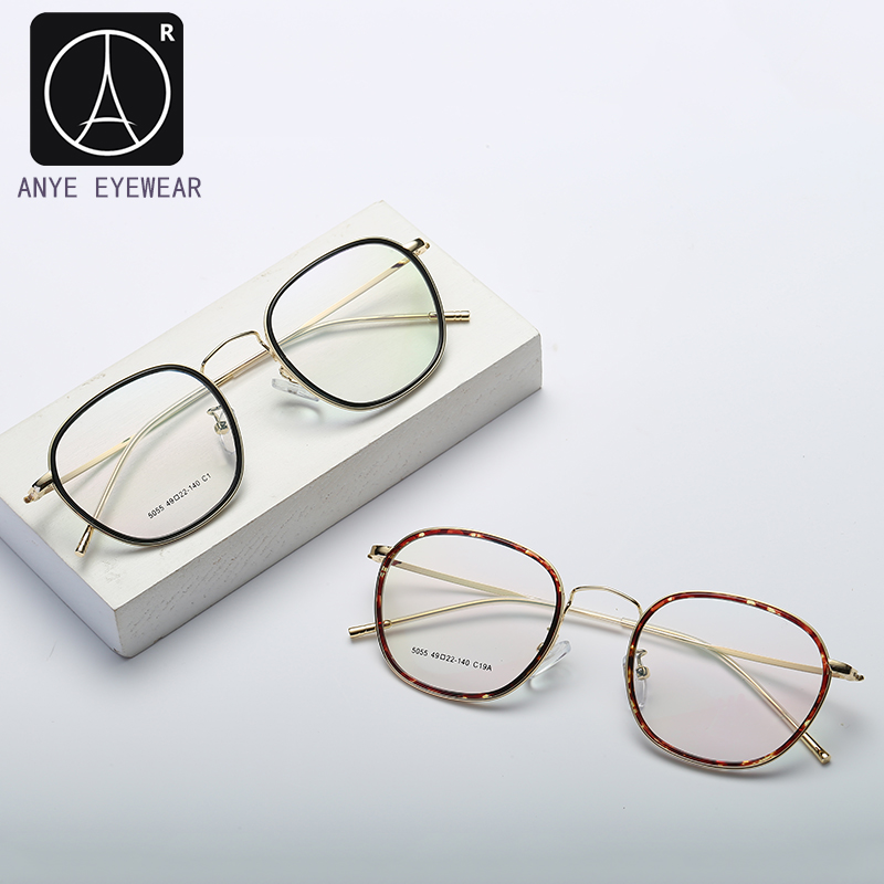 ANE 眼镜光学眼镜架开学近视配镜 时尚经典款镜框男女款复古双11