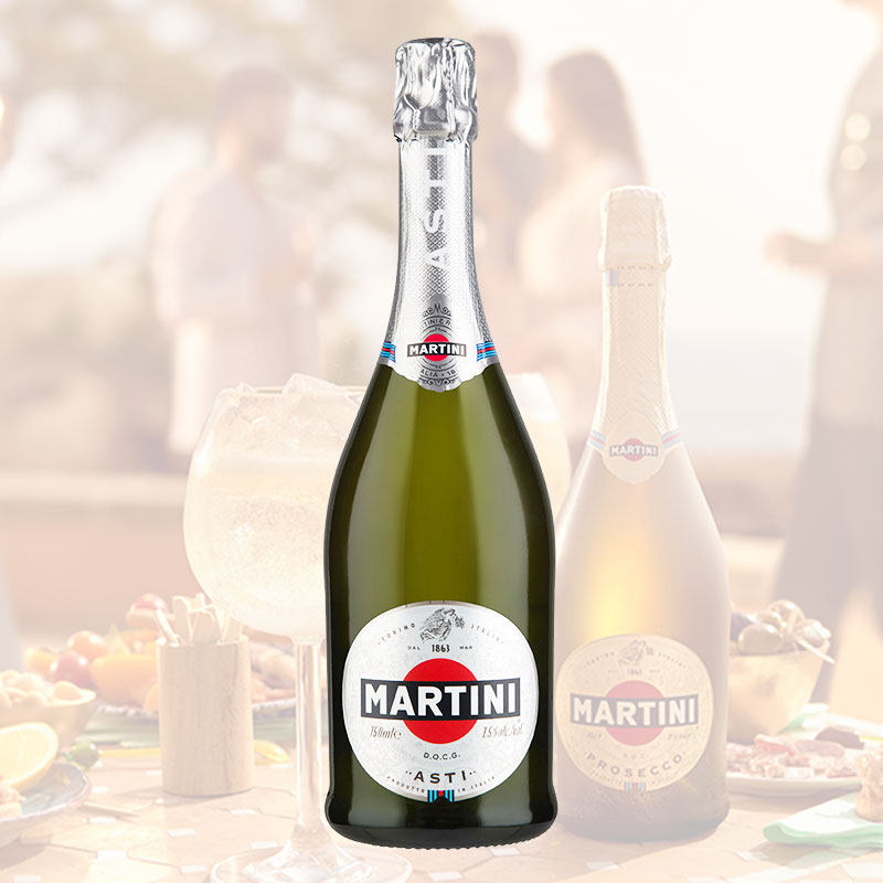 【正品行货】马天尼起泡酒 意大利进口martini阿斯蒂甜起泡酒气泡