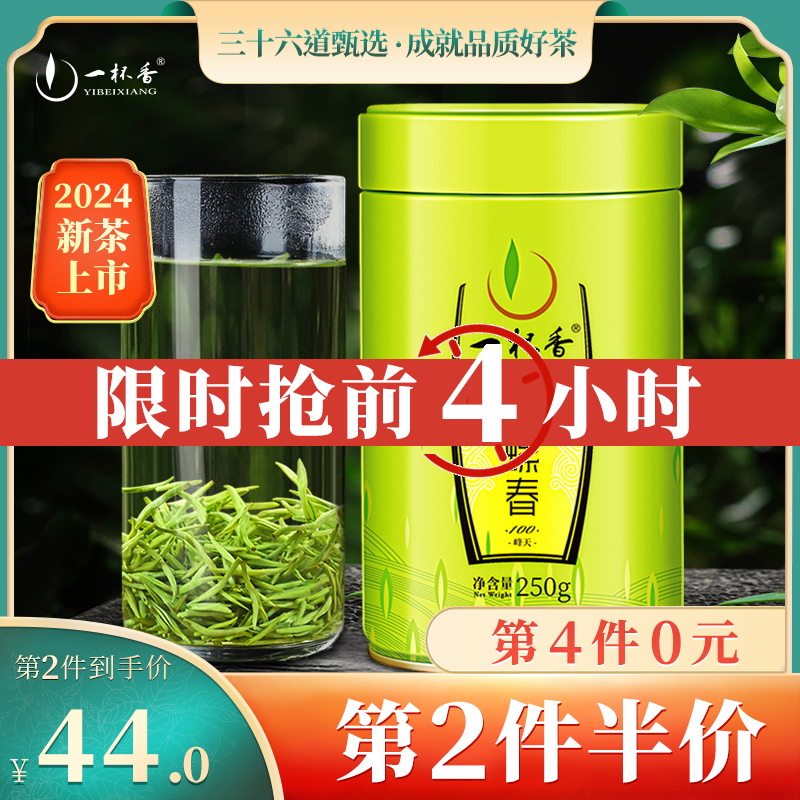 2024新茶上市一杯香明前碧螺春茶