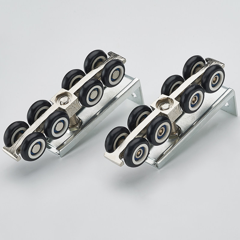 静音阳台移门滑轮推拉门滑轨吊轮玻璃木门轨道吊轨滑轮8轮吊滑轮