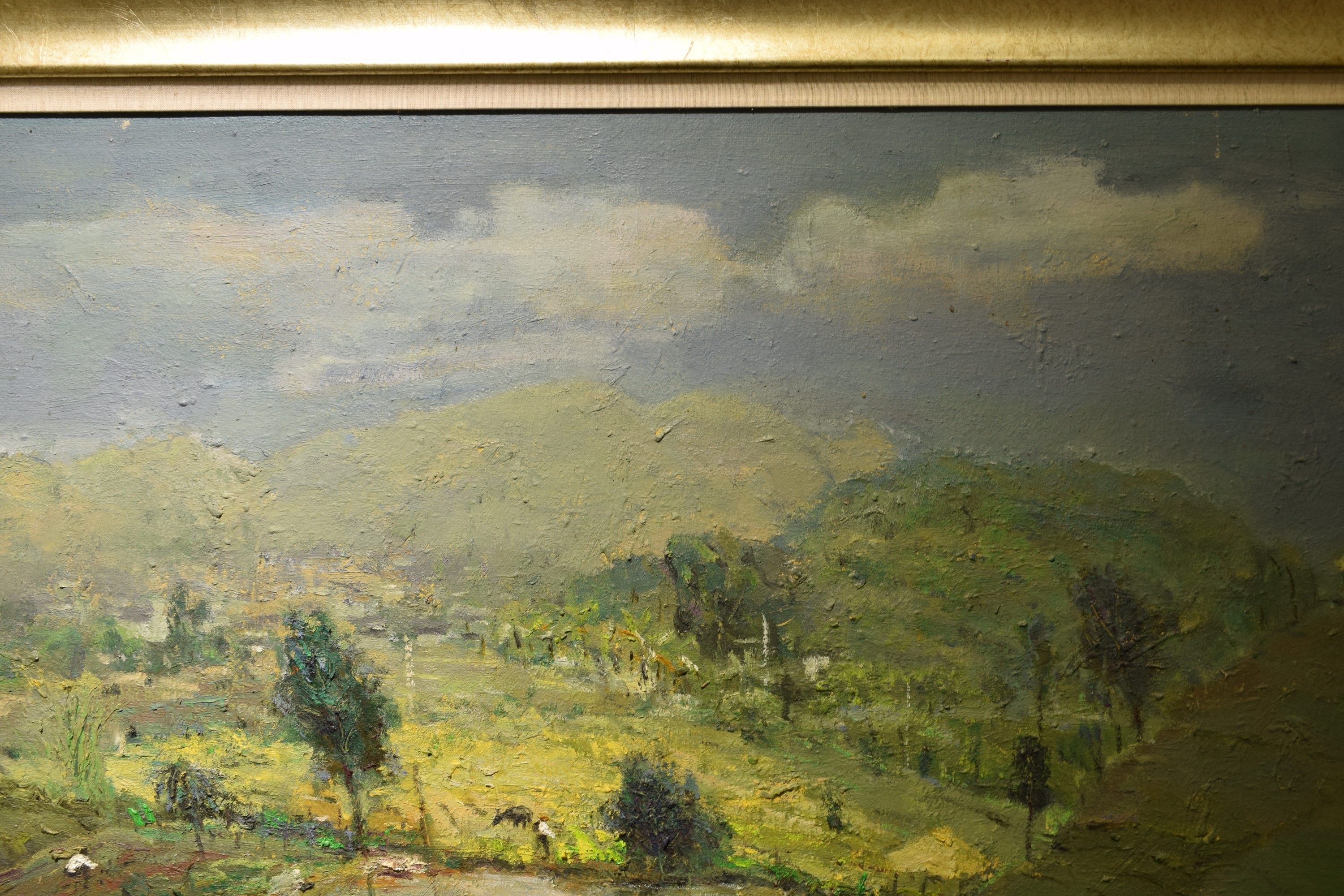 实力画家 赵伟杰《茶园春色》