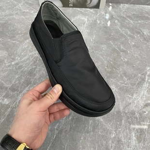 帕达索男鞋夏季新款透气冰丝布鞋GFZ软底一脚蹬休闲乐福鞋220502