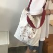 Autumn And Winter Day, Handbag Bag, Women's Massive INS Student Single Shoulder Salad Bag Cloth Bag Messenise White Korean Autumn And Winter Day, Handbag Bag, Women's Massive INS Student Single Shoulder Salad Bag Cloth Bag Messenise White Korean