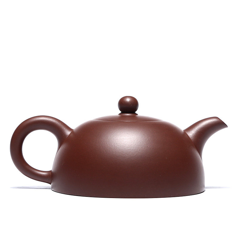 【再减100元】半瓜壶·百年利永曼生系列 紫泥 310cc