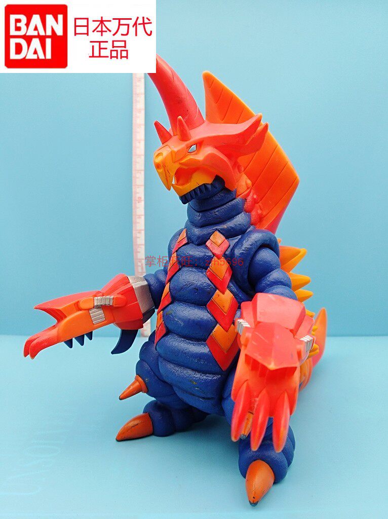日本万代正版巴克西姆加美拉卡美拉奥特曼怪兽模型软胶儿童玩具