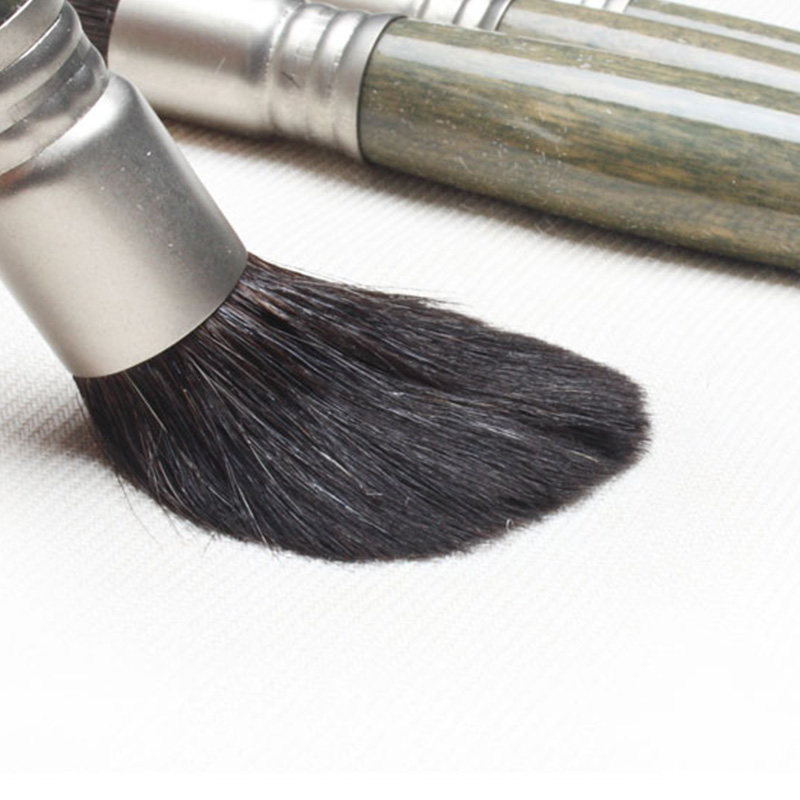 进口escoda西班牙笔皇松鼠毛水彩笔圆头软毛约瑟夫同款拖把笔1130