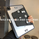 黑煤球立体公仔360度旋转亚克力适用iPad9/10代保护套10.2笔槽9.7/10.9寸Pro11防弯A2602苹果air543壳pro12.9