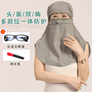 Anti-radiation hood, neck cover, mobile phone computer, full face, neck, thyroid, chest, breast, artifact mask, anti-blue light