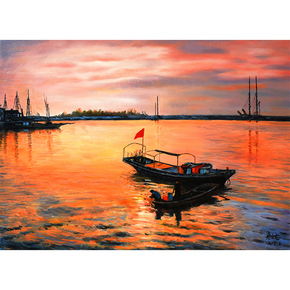 《万紫千红》布面油画4次出价结束03月20日 10:10成交价061001张真