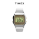 TIMEX天美时T80系列手表复古小方块电子潮流联名款男女生情侣款