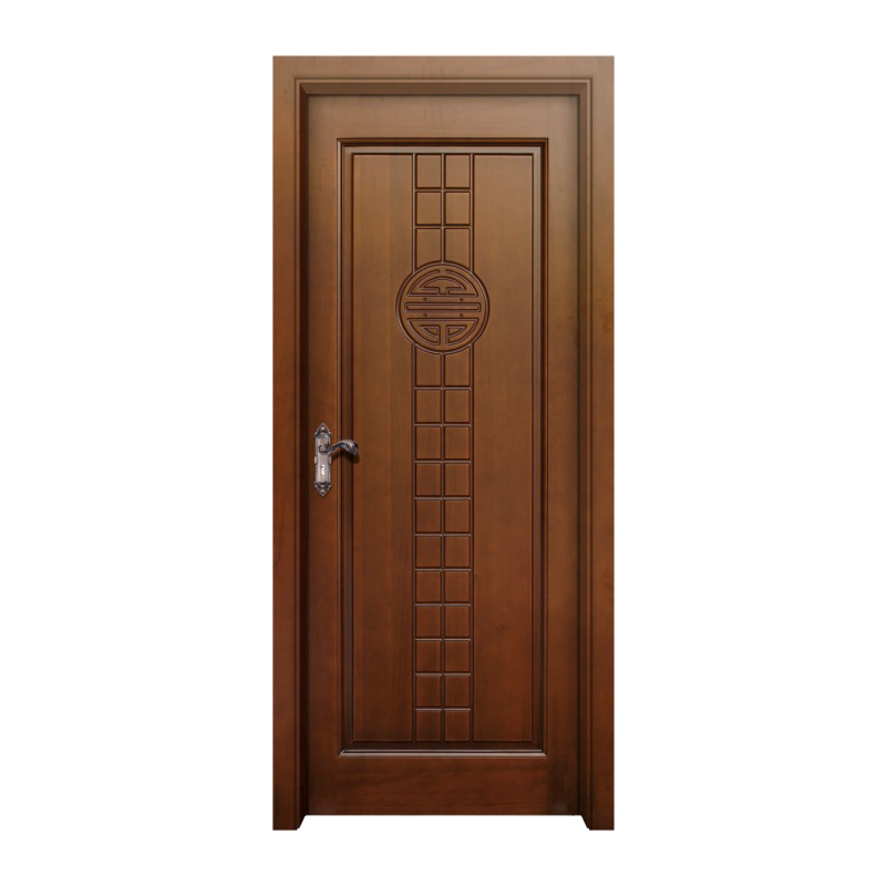 成都纯实木门套装门中式门卧室门室内门实木复合门烤漆门厂家直销